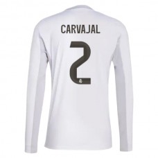 Real Madrid CF Carvajal 2 Kotipelipaita 2025-26 Jalkapallo Pelipaidat Peliasut(L/S)
