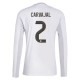 Real Madrid CF Carvajal 2 Kotipelipaita 2025-26 Jalkapallo Pelipaidat Peliasut(L/S)