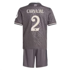 Real Madrid CF Carvajal 2 Lasten Kolmas Pelipaita 2024-25 Jalkapallo Pelipaidat Peliasut