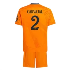 Real Madrid CF Carvajal 2 Lasten Vieraspelipaita 2024-25 Jalkapallo Pelipaidat Peliasut