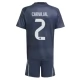 Real Madrid CF Carvajal 2 Lasten Vieraspelipaita 2025-26 Jalkapallo Pelipaidat Peliasut