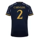 Real Madrid CF Carvajal 2 Vieraspelipaita 2023-24 Jalkapallo Pelipaidat Peliasut