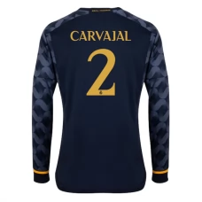 Real Madrid CF Carvajal 2 Vieraspelipaita 2023-24 Jalkapallo Pelipaidat Peliasut(L/S)