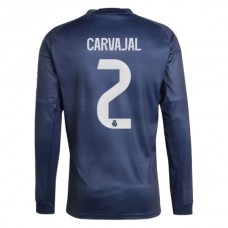 Real Madrid CF Carvajal 2 Vieraspelipaita 2025-26 Jalkapallo Pelipaidat Peliasut(L/S)