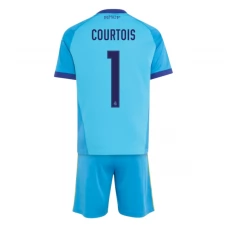 Real Madrid CF Courtois 1 Maalivahdin Kolmospaita 2026-27 Lasten Pelipaita