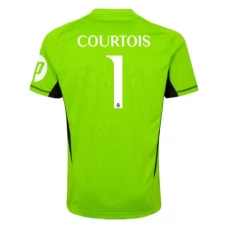 Real Madrid CF Courtois 1 Maalivahdin Kotipelipaita 2023-24 Jalkapallo Pelipaidat Peliasut