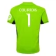 Real Madrid CF Courtois 1 Maalivahdin Kotipelipaita 2023-24 Jalkapallo Pelipaidat Peliasut