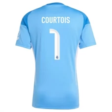 Real Madrid CF Courtois 1 Maalivahdin Kotipelipaita 2025-26 Jalkapallo Pelipaidat Peliasut