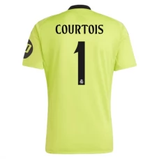Real Madrid CF Courtois 1 Maalivahdin Kotipelipaita Fourth 2024-25 Jalkapallo Pelipaidat Peliasut