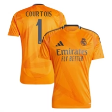 Real Madrid CF Courtois 1 Vieraspelipaita 2024-25 Jalkapallo Pelipaidat Peliasut