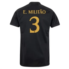 Real Madrid CF E. Militao 3 Kolmas Pelipaita 2023-24 Jalkapallo Pelipaidat Peliasut