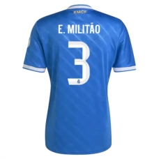 Real Madrid CF E.Militão 3 Kolmas Pelipaita 2025-26 Jalkapallo Pelipaidat Peliasut