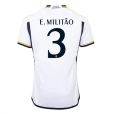 Real Madrid CF E. Militao 3 Kotipelipaita 2023-24 Jalkapallo Pelipaidat Peliasut