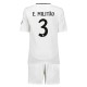 Real Madrid CF E.Militao 3 Lasten Kotipelipaita 2024-25 Jalkapallo Pelipaidat Peliasut