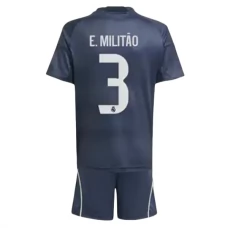 Real Madrid CF E.Militao 3 Lasten Vieraspelipaita 2025-26 Jalkapallo Pelipaidat Peliasut
