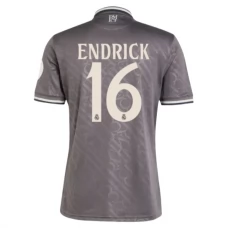 Real Madrid CF Endrick 16 Kolmas Pelipaita 2024-25 Jalkapallo Pelipaidat Peliasut