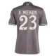 Real Madrid CF F.Mendy 23 Kolmas Pelipaita 2024-25 Jalkapallo Pelipaidat Peliasut