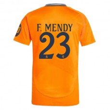 Real Madrid CF F.Mendy 23 Vieraspelipaita 2024-25 Jalkapallo Pelipaidat Peliasut