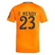 Real Madrid CF F.Mendy 23 Vieraspelipaita 2024-25 Jalkapallo Pelipaidat Peliasut