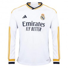 Real Madrid CF Kotipelipaita 2023-24 Jalkapallo Pelipaidat Peliasut(L/S)