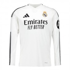 Real Madrid CF Kotipelipaita 2024-25 Jalkapallo Pelipaidat Peliasut(L/S)