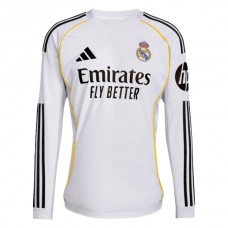Real Madrid CF Kotipelipaita 2025-26 Jalkapallo Pelipaidat Peliasut(L/S)