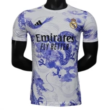 Real Madrid CF Kotipelipaita Blanco del Dragon 2025-26 Jalkapallo Pelipaidat Peliasut