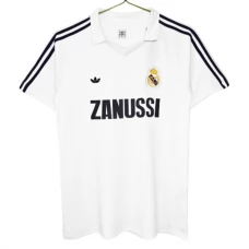 Real Madrid CF Kotipelipaita Retro 1984-85 Jalkapallo Pelipaidat Peliasut