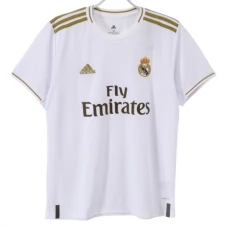 Real Madrid CF Kotipelipaita Retro 2019-20 Jalkapallo Pelipaidat Peliasut