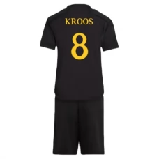 Real Madrid CF Kroos 8 Lasten Kolmas Pelipaita 2023-24 Jalkapallo Pelipaidat Peliasut