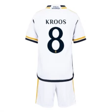 Real Madrid CF Kroos 8 Lasten Kotipelipaita 2023-24 Jalkapallo Pelipaidat Peliasut
