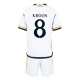 Real Madrid CF Kroos 8 Lasten Kotipelipaita 2023-24 Jalkapallo Pelipaidat Peliasut
