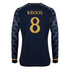 Real Madrid CF Kroos 8 Vieraspelipaita 2023-24 Jalkapallo Pelipaidat Peliasut(L/S)