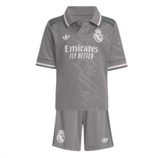 Real Madrid CF Lasten Kolmas Pelipaita 2024-25 Jalkapallo Pelipaidat Peliasut