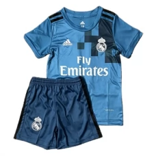 Real Madrid CF Lasten Kolmas Pelipaita Retro 2017-18 Jalkapallo Pelipaidat Peliasut