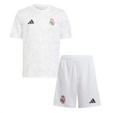 Real Madrid CF Lasten Kotipelipaita Pre-Match 2024-25 Jalkapallo Pelipaidat Peliasut