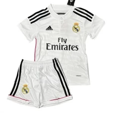 Real Madrid CF Lasten Kotipelipaita Retro 2014-15 Jalkapallo Pelipaidat Peliasut