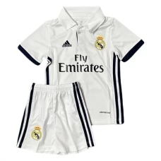 Real Madrid CF Lasten Kotipelipaita Retro 2016-17 Jalkapallo Pelipaidat Peliasut