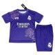 Real Madrid CF Lasten Kotipelipaita Special Edition Purple 2024-25 Jalkapallo Pelipaidat Peliasut