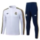 Real Madrid CF Lasten Tracksuit 2026-27 - 1-4 Zip Valkoinen