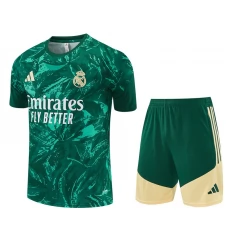 Real Madrid CF Lasten Tracksuit(Paita+Shorts) 2026-27 Vihreä