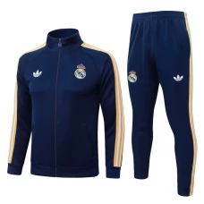 Real Madrid CF Lasten Tracksuit(Takki+Housut) 2026-27 - Sininen