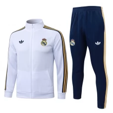 Real Madrid CF Lasten Tracksuit(Takki+Housut) 2026-27 - Valkoinen