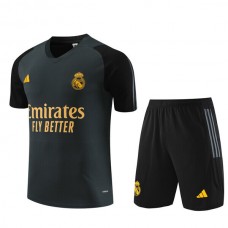 Real Madrid CF Lasten Treenipaita Suits 2023-24 - Shorts Harmaa