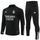 Real Madrid CF Lasten Verryttelypuku 2023-24 - 1-4 Zip Musta