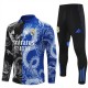 Real Madrid CF Lasten Verryttelypuku 2025-26 - 1-4 Zip Dragon Musta