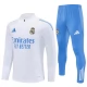Real Madrid CF Lasten Verryttelypuku 2025-26 - 1-4 Zip Valkoinen Sininen