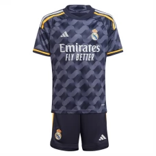 Real Madrid CF Lasten Vieraspelipaita 2023-24 Jalkapallo Pelipaidat Peliasut