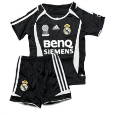 Real Madrid CF Lasten Vieraspelipaita Retro 2006-07 Jalkapallo Pelipaidat Peliasut