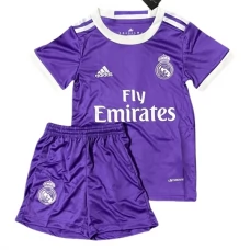 Real Madrid CF Lasten Vieraspelipaita Retro 2016-17 Jalkapallo Pelipaidat Peliasut